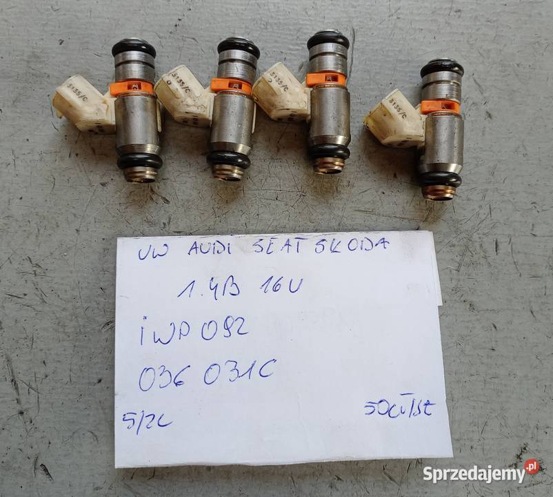 Sprawdzony wtryskiwacz VW Seat Skoda 14B 036031C Suchedniów