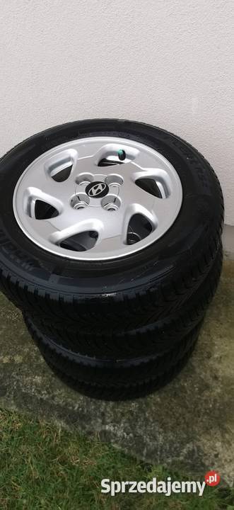 Felgi 4x100 14 opony 17570R14 Hankook zimowe Elbląg
