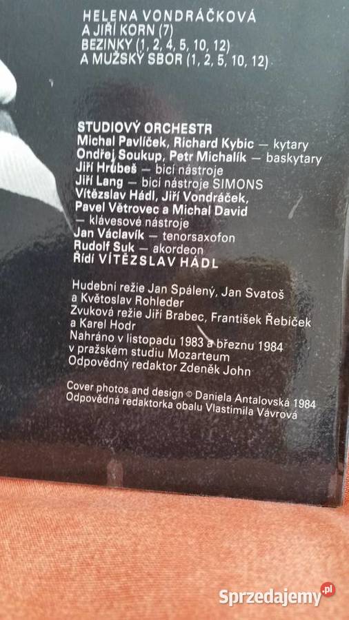 Helena Vondrackova ode mne k tobe 1984 Supraphon