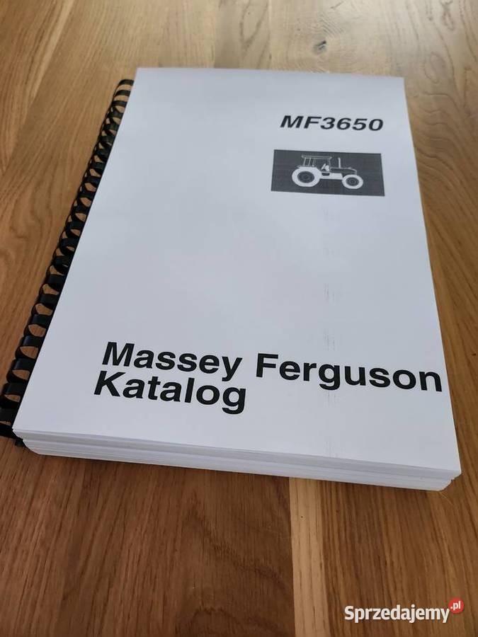 MASSEY FERGUSON 3650 katalog części Gdańsk