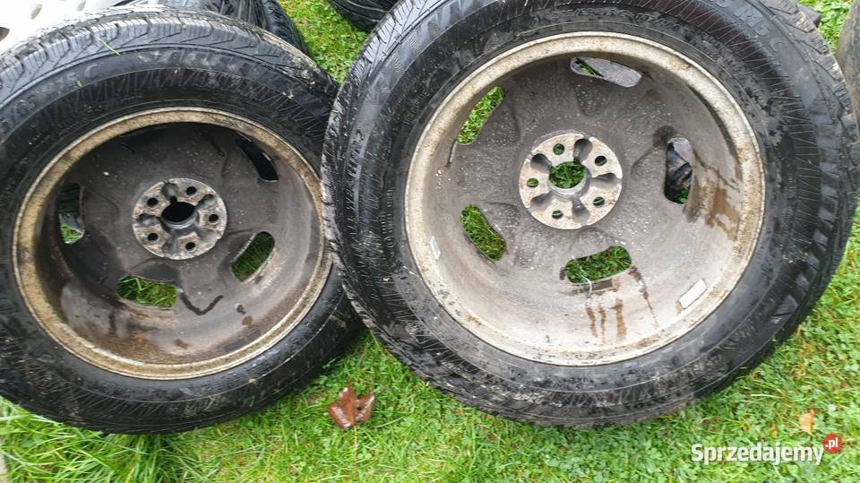 2 Alufelgi Fiat Ulsy kola z oponami R15 C zimowe Grybów sprzedam