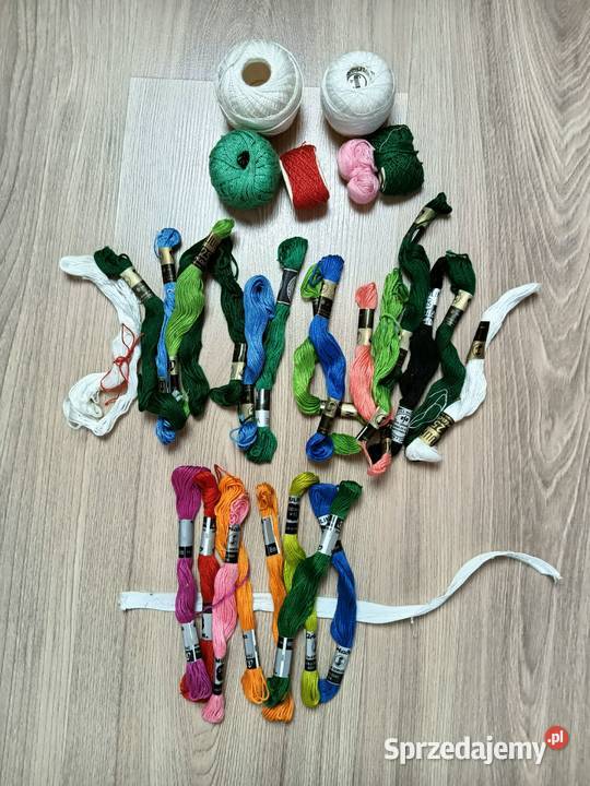Mulina nici zdobnicze bawełna mix 30 Kraków sprzedam