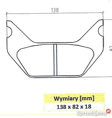 Klocki hamulcowe CATERPILLAR Części do maszyn budowlanych i rolniczych Wrocław