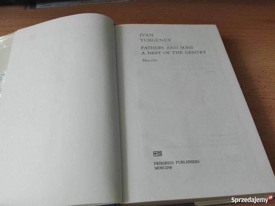 Fathers and sons A nest of the gentry Novels Proza i poezja Gdańsk sprzedam