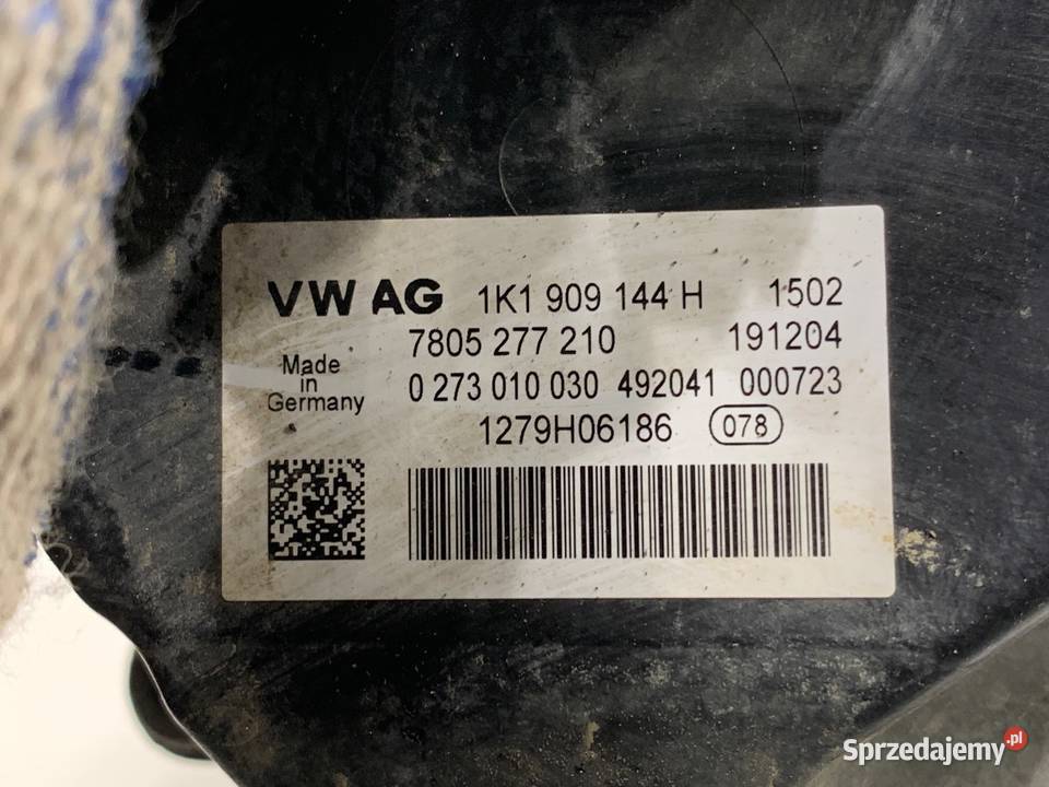 POMPA WSPOMAGANIA VW GOLF V 1K1909144H 16 102 podkarpackie