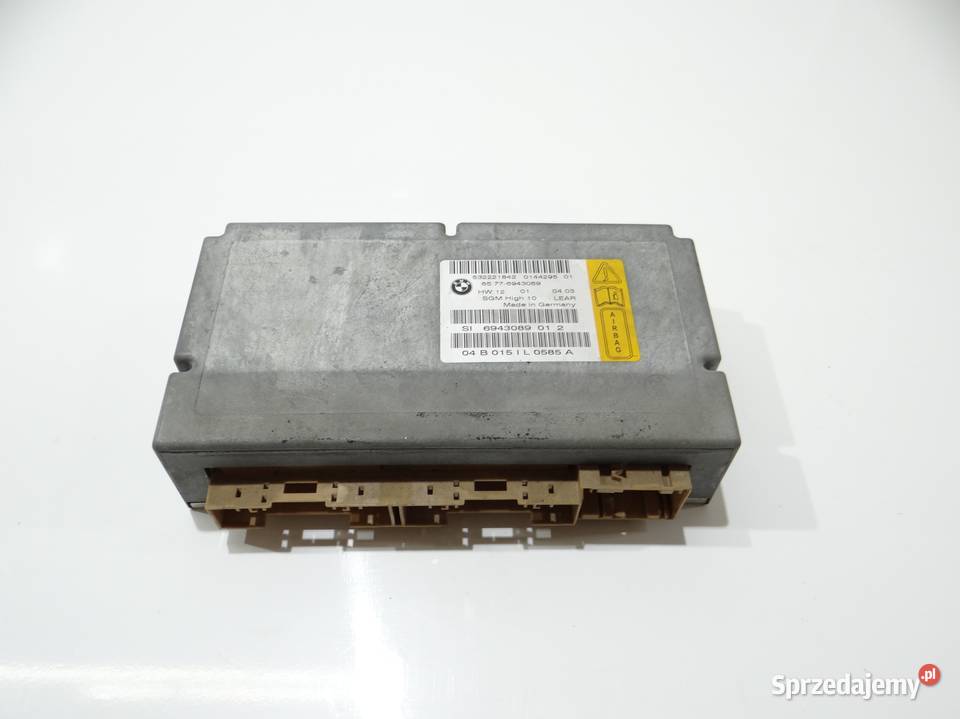 MODUŁ SENSOR PODUSZEK AIRBAG BMW 5 E60 E61 Strzyżewice