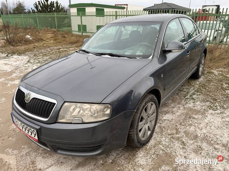 Skoda Superb I FL Salon Polska 19 TDI Międzyrzec Podlaski