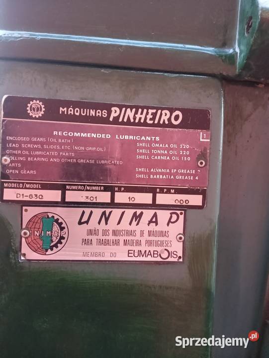 Grubościówka Strugarka 630 Wejherowo