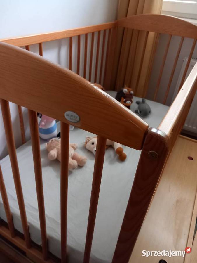 Łóżeczko drewniane dziecięce Gdańsk chełm