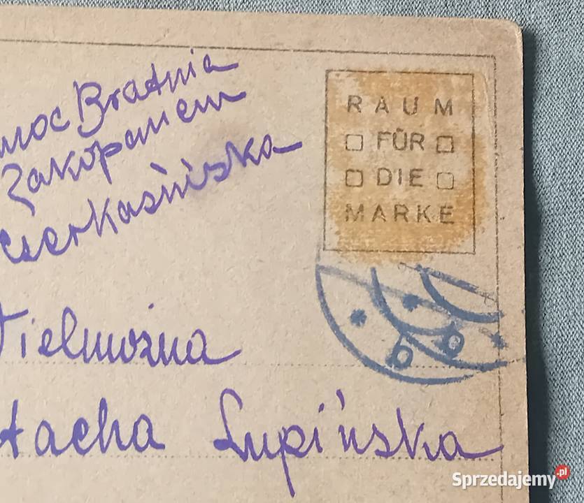 Pocztówka K Raupp Nach dem Sturme Początek XX w Koźminek