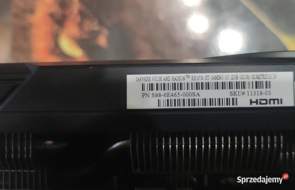 Karta graficzna Radeon RX 6750 XT 12GB 100 mazowieckie Żyrardów