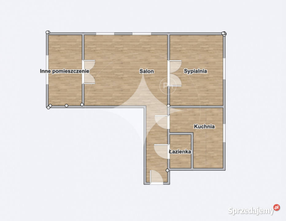 Jasne mieszkanie na I piętrze Sprzedaż Chełm