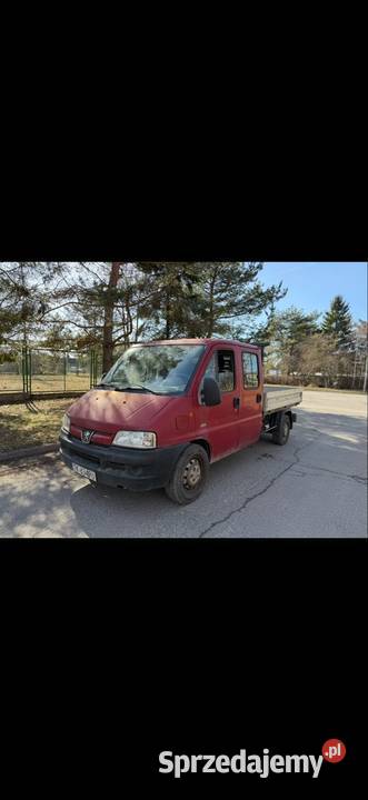 Peugeot Boxer 28 Hdi Doka 7 Osob 2004 Zamiana radio / CD Kielce