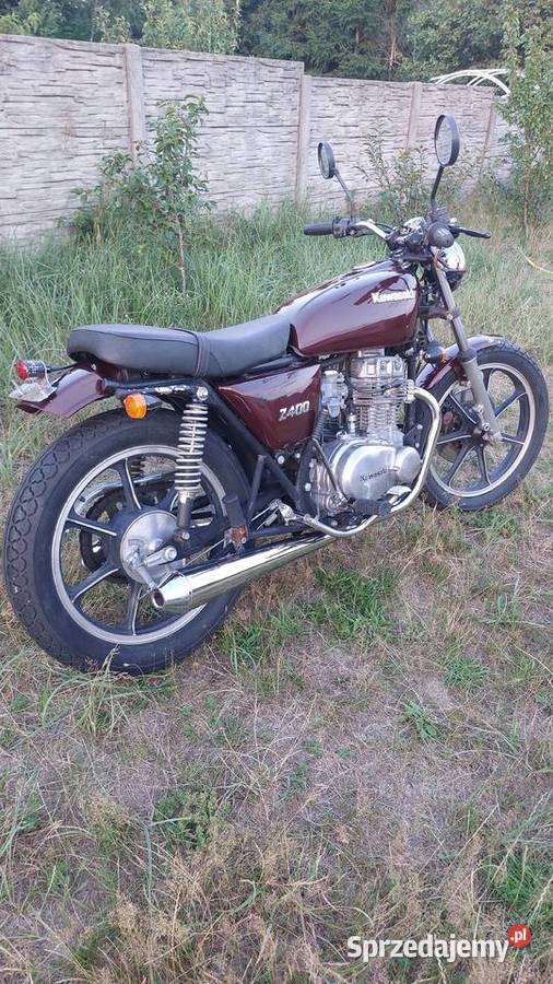 Kawasaki z 400 brat style Kawasaki Andrespol