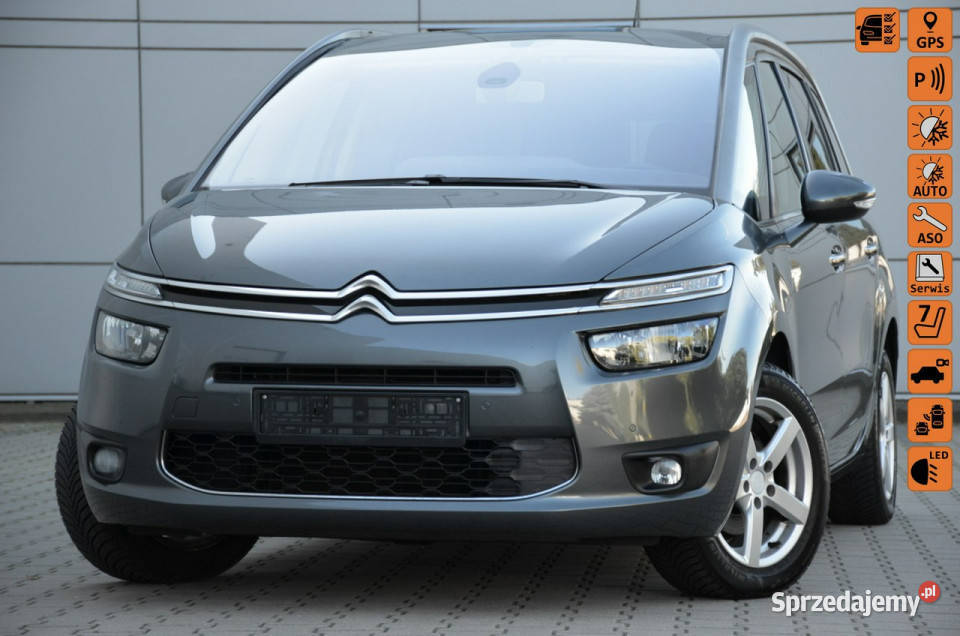 Citroen C4 Grand Picasso Opłacony 12T Serwis elektryczne lusterka C4 Grand Picasso C4 Grand Picasso
