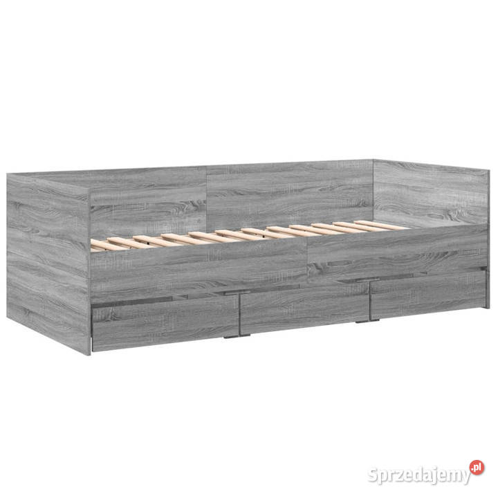 Łóżko dzienne z szufladami bez materaca 100x200 203cm mazowieckie Warszawa