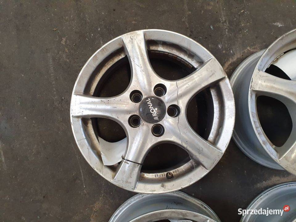FELGA ALUMINIOWA 14 SKODA FABIA III 6JX14H2 osobowe Lipno sprzedam