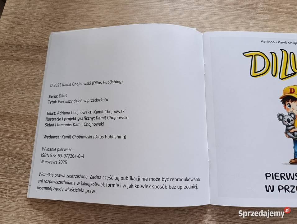 Diluś Pierwszy dzień w przedszkolu Kwidzyn