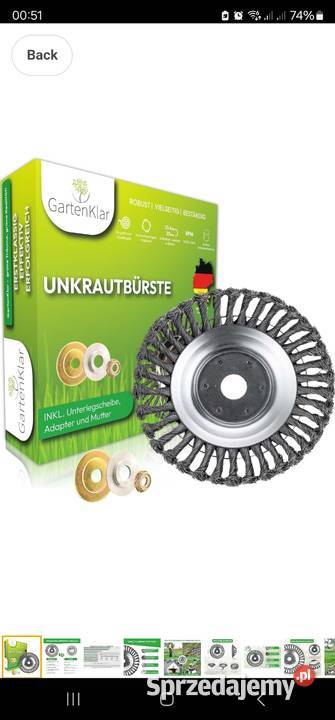 Szczotka druciana do kostki Szczotki Pabianice