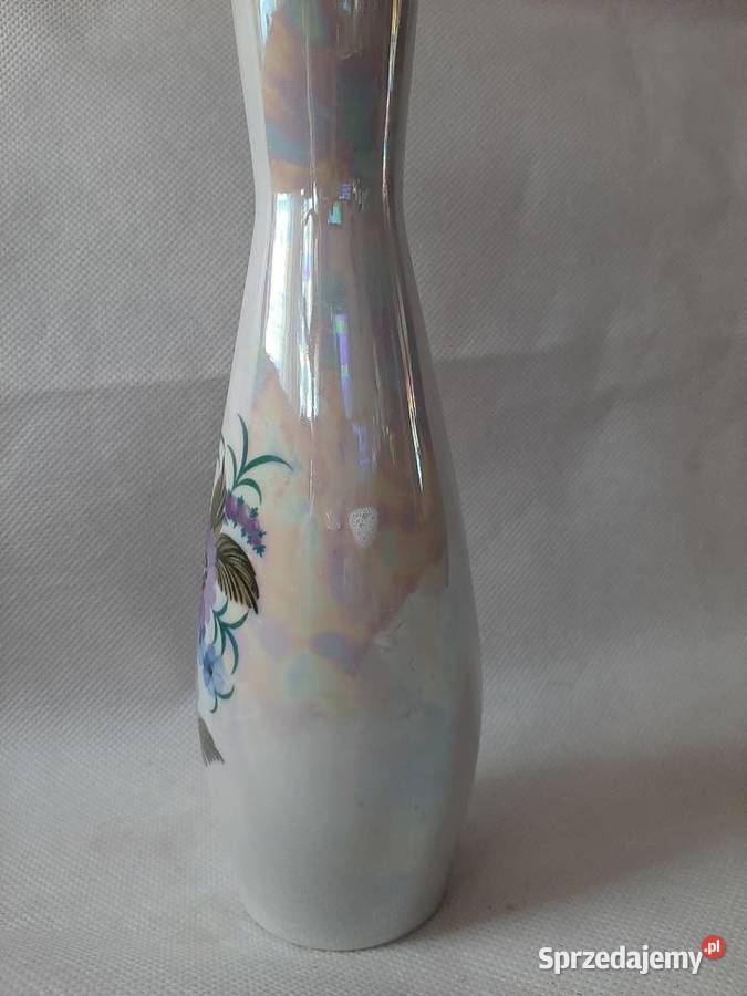 Wazon porcelana sygn ScheibeAlsbachręczne Inowrocław