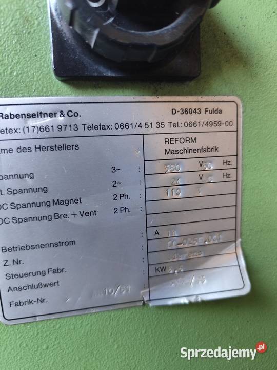 Szlifierka ostrzałka do noży automatyczna Reform