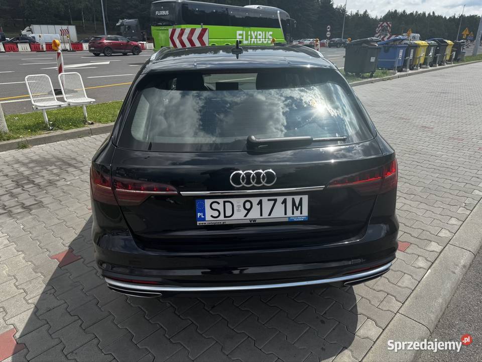 Audi A4 B9 Avant 20 TFSI 150 S tronic Virtual elektrochrom. lusterka boczne Dąbrowa Górnicza