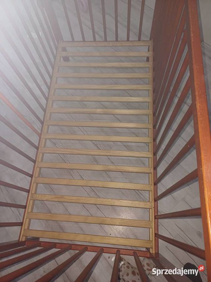 Łóżeczko drewniane Meble Meble Dąbrowa Górnicza sprzedam