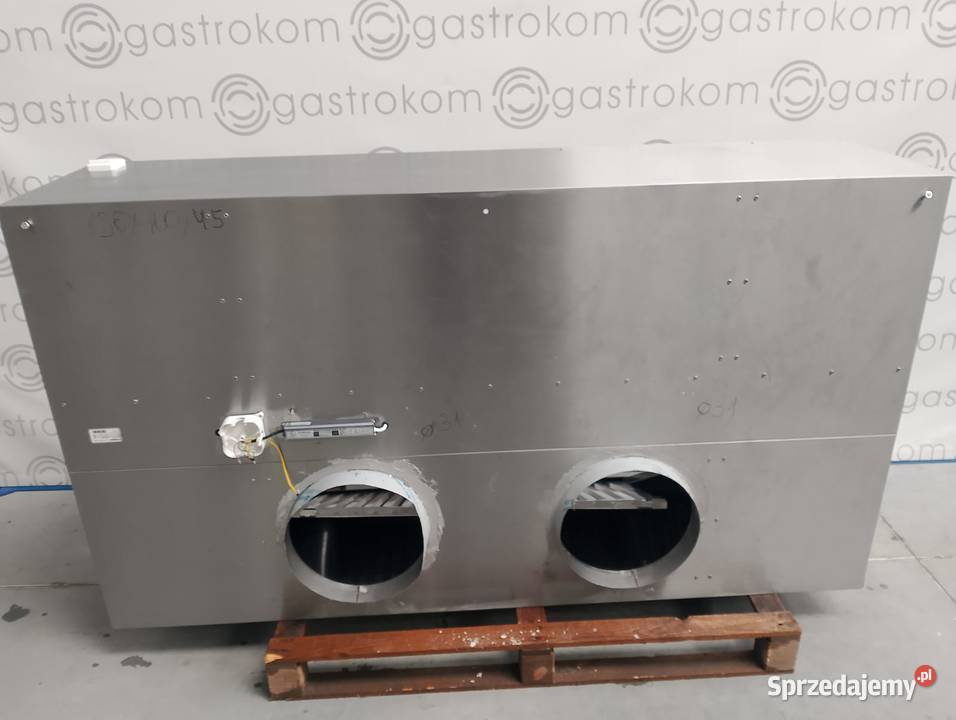 OKAP PRZYŚCIENNY SKRZYNIOWY Z ŁAPACZAMI 180X100 Wrocław