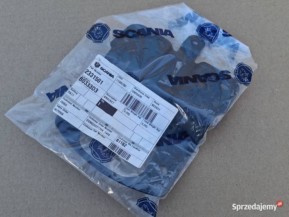 SCANIA R S UCHWYT WSPORNIK MOCOWANIE POLIKA Pozostałe Bieleń