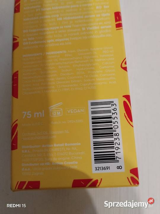 Nawilżające serum do ciała Lubomino