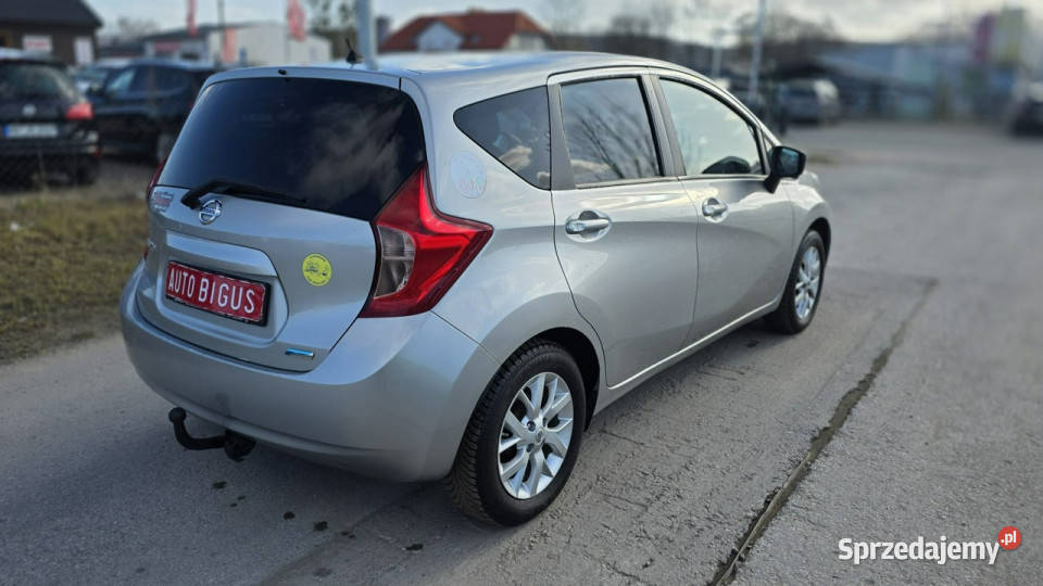 Nissan Note mały przebieg kamera 360 navigacja komputer pokładowy Note Lębork