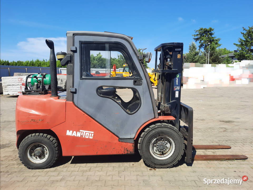 Wózek widłowy gazowy MANITOU MI50G udźwig 5 ton gaz Rudolfowo