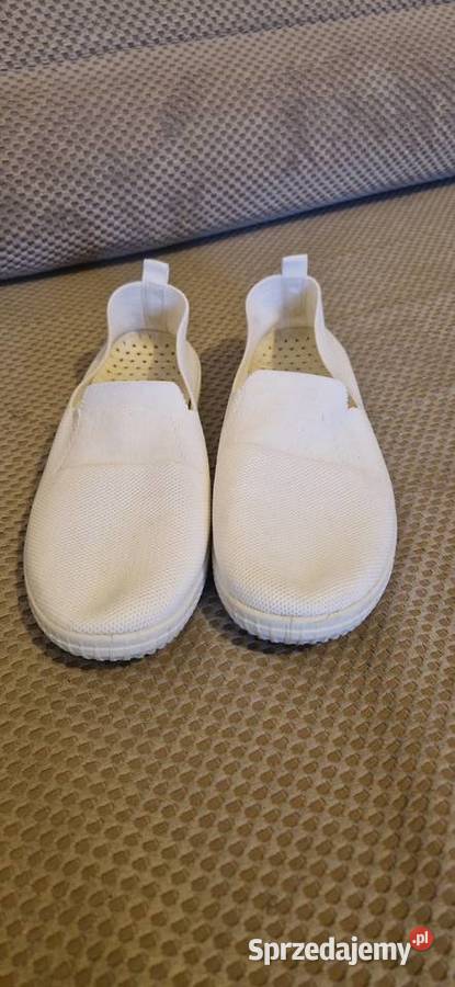 baleriny trampki białe materiałowe r 40 Kraków