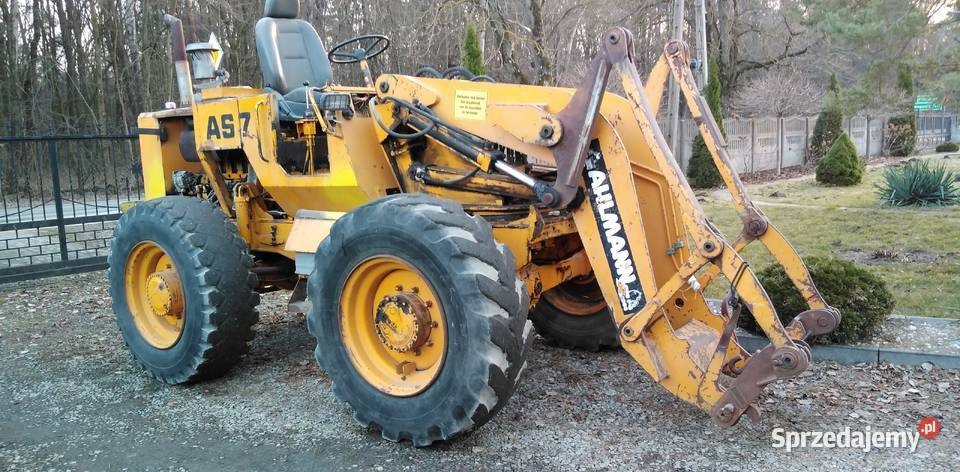 Ładowarka ahlmann as7 Duża obrotowa lubelskie Niedrzwica Duża