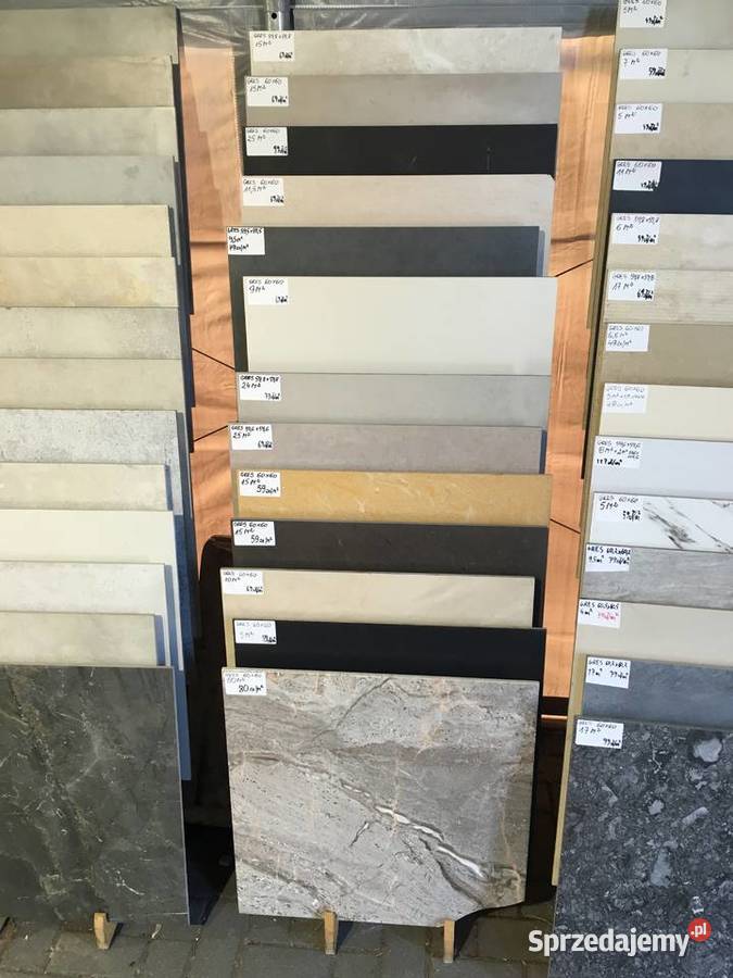 Gresy płytki podłogowe 60x60 sprzedam