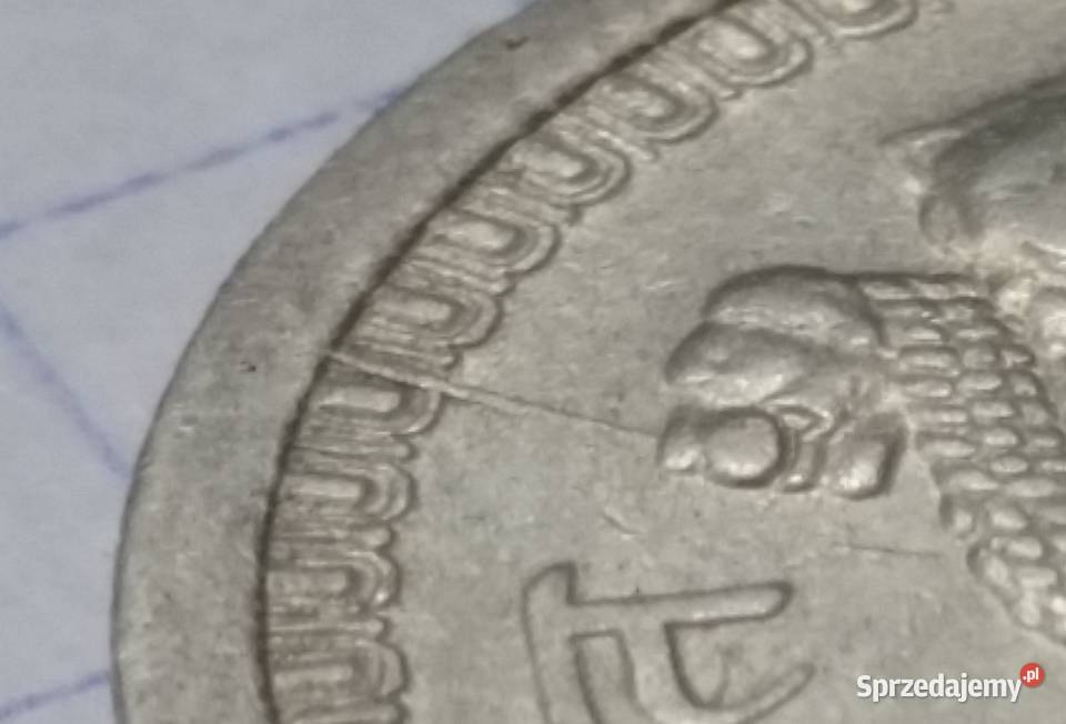 25 PAISE 1957 Indie rzadka nakład 5mln błąd Numizmatyka Suszec