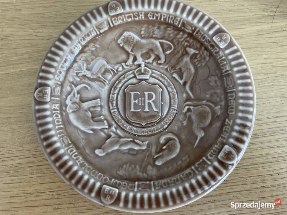 Wade England Coronation 1953 pamiątkowa miseczka Pruszcz Gdański