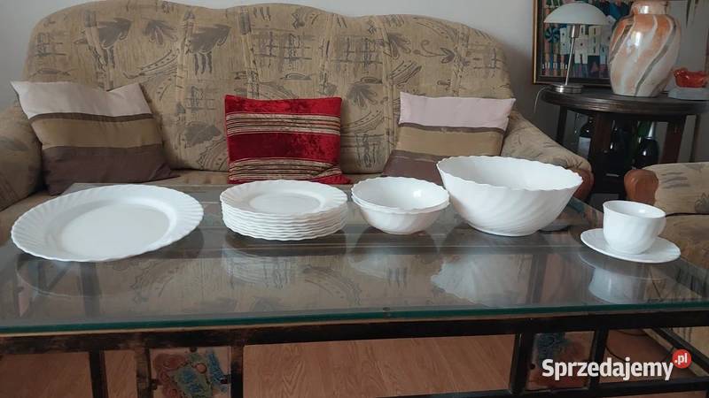 Zestaw Arcopal talerzyki miska miseczki półmisek opolskie Opole