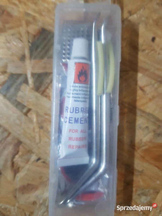 Łatki zestaw do klejenia w pudełku kpl plus sprzedam