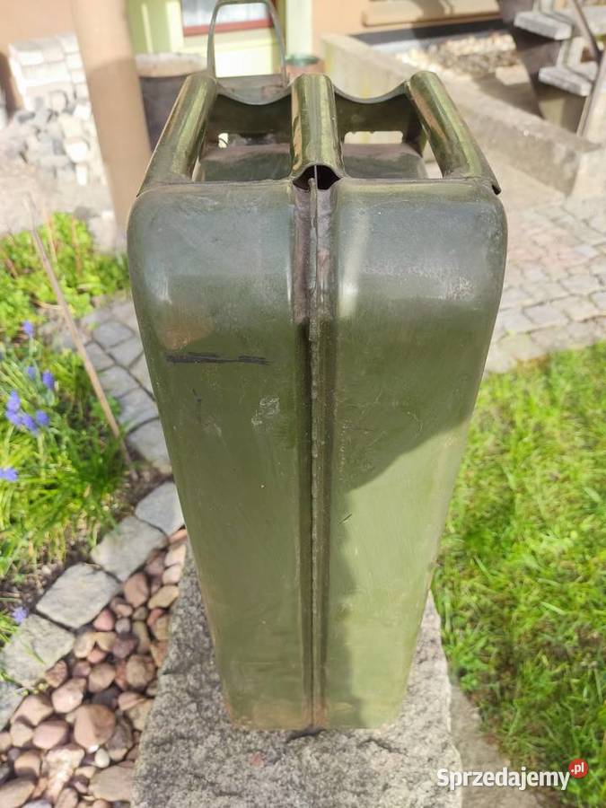 Kanister metalowy 20l Pozostałe sprzedam