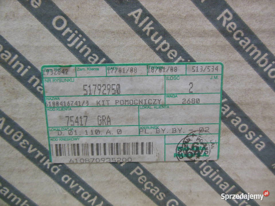 MOCOWANIE SPRĘŻYN AMORTYZATORÓW PRZÓD FIAT STILO śląskie Kozy