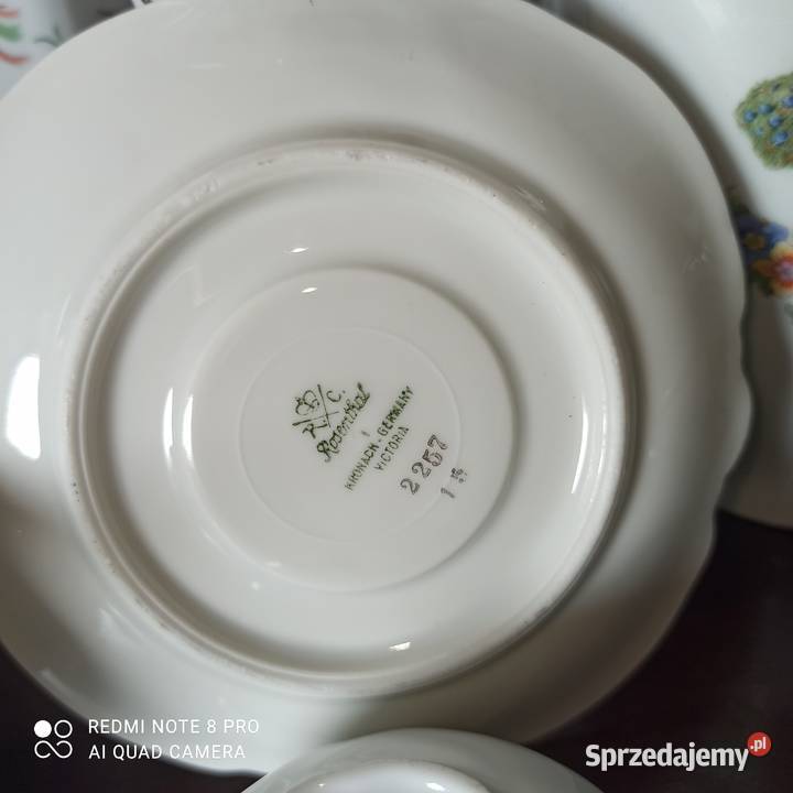 Filiżanka Rosenthal Victoria Pompadour Kronach pomorskie Gdańsk