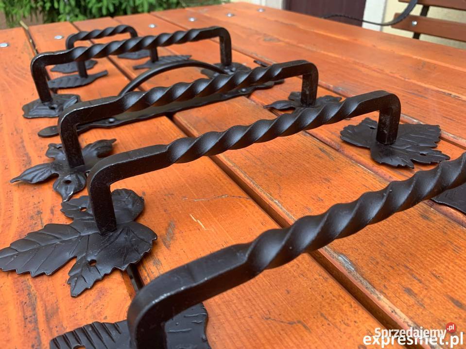 RUSTYKALNA Klamka kuta do furtki bramki drzwi Białystok