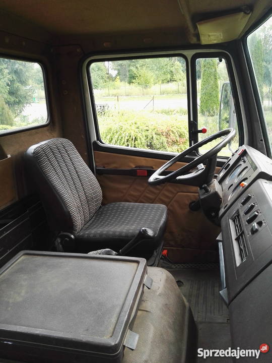 Mercedes 809 z hds i łyżką obrotową Szczecin