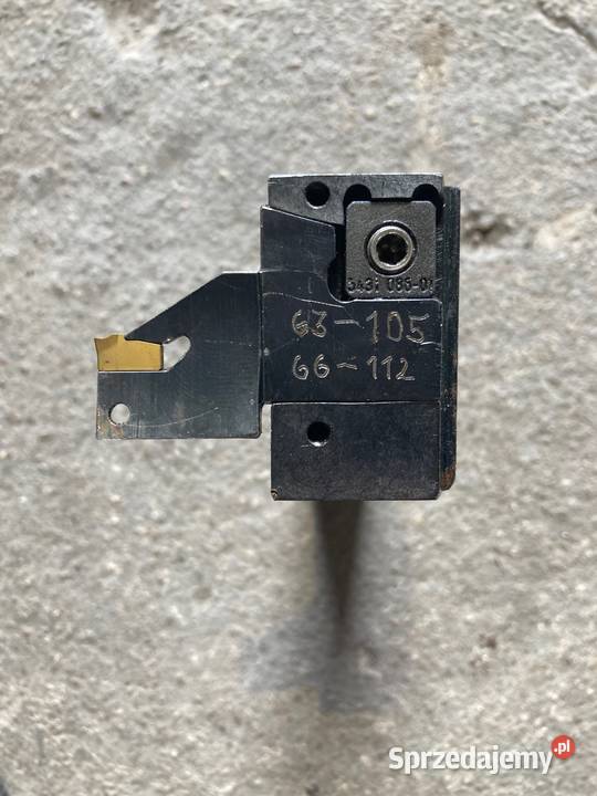 Adapter Sandvik LG 1512252525 z nożem do rowków Czarnożyły