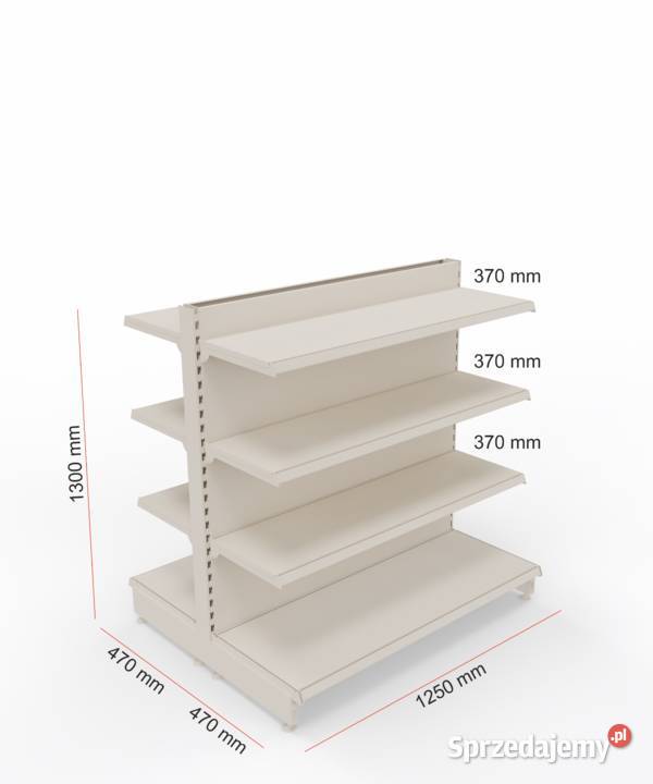 Regał sklepowy półki perforacja Mińsk Mazowiecki