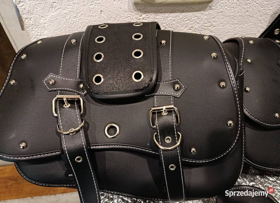 Sakwy rowerowe torby motor chopper Sakwy i torby