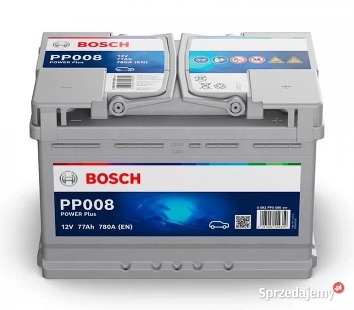 Akumulator Bosch 77Ah 780A EN PP008 PRAWY PLUS Akumulatory Chełm
