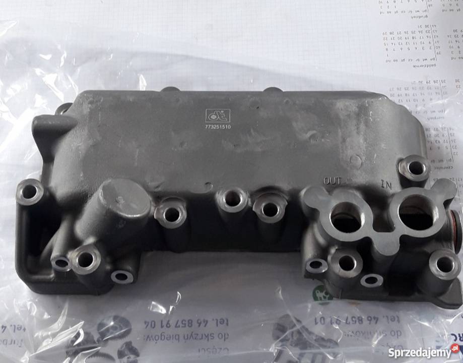 obudowa chłodnicy oleju MERCEDES OM457 OM441 ciężarowe Silniki i osprzęt Częstochowa sprzedam