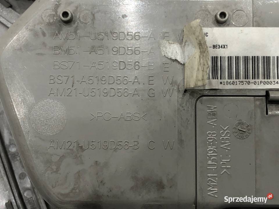 SCHOWEK NA OKULARY FORD MONDEO MK4 Kombi 0715 Schowki, półki podkarpackie